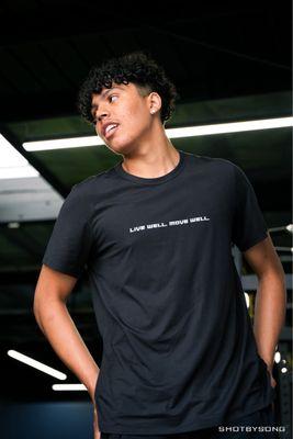 Gene Roebuck III rocking our shirt