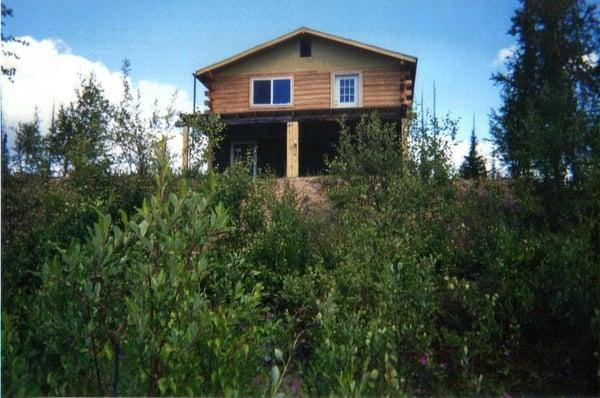 WOW! WANT TO GET AWAY? CALL ME AND I WILL GIVE YOU THE DETAILS ABOUT THIS FABULOUS LOG CABIN IN CHICKEN ALASKA!