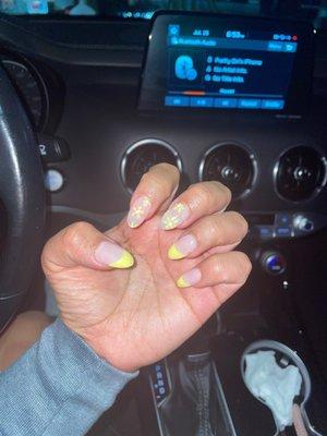 I loved my nails! nails done by Sue
