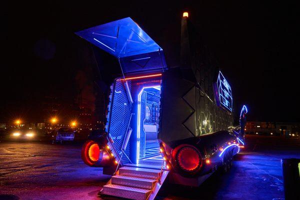 Gaming Party Trailer creation in Custom Way. We specialize in detailing RVs, Trailers, Yachts. Text us to get your quote and improve your RV