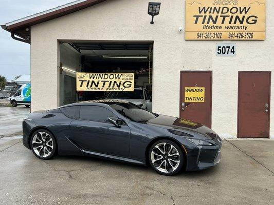 Need to tint your windshield? Call us or text us (941)266-3102