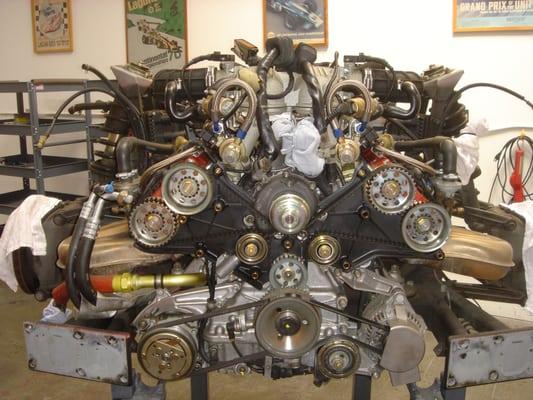 348 Engine Out Service