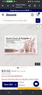 Sarahs Touch of Perfection