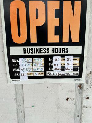 hours on (02/22)