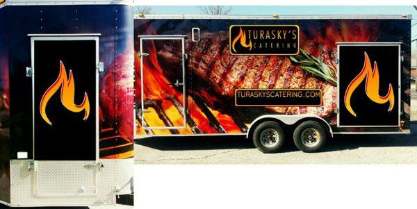 Turasky's concession wagon. Grilling on site available!