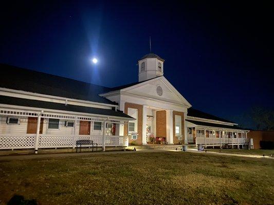 Beautiful moon over CSA