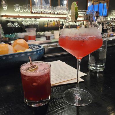 Cocktails: So what are you? and Beej ke spritz
