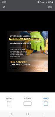 Nevada Handyman Services
