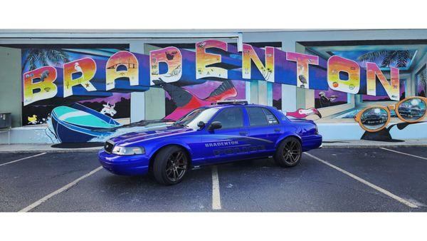 The Bradenton Police supporting the mural unlike the Bradenton Herald