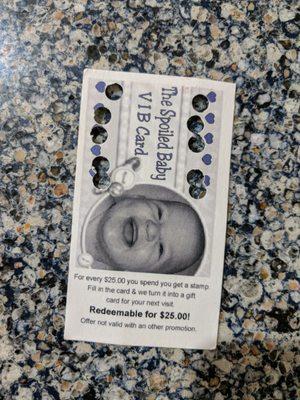 Rudest owner ever... I will never shop here again. She doesn't even know what is written on her own gift cards