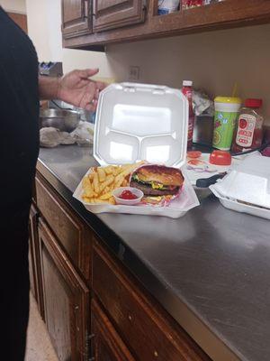 Charlie Burger number one Burger