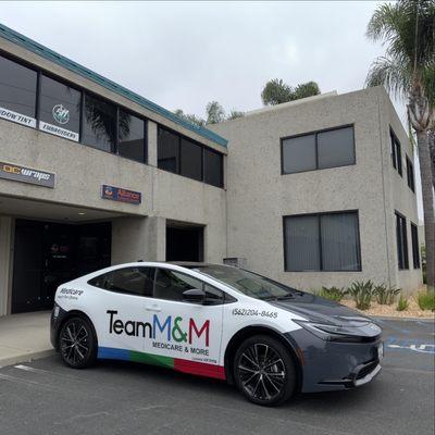 Commercial partial wrap