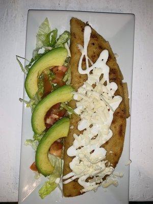 Mexican Quesadilla home made tortilla