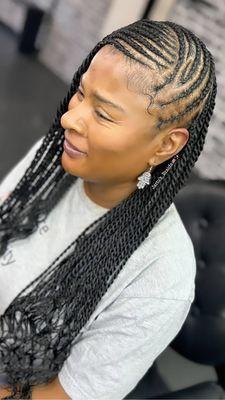 Lemonade tribal braids