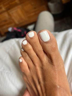 Regular Pedi-chipping after only after 2.5 days
