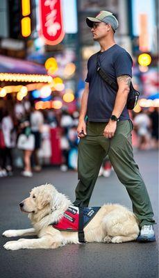 Service Dog and Handler