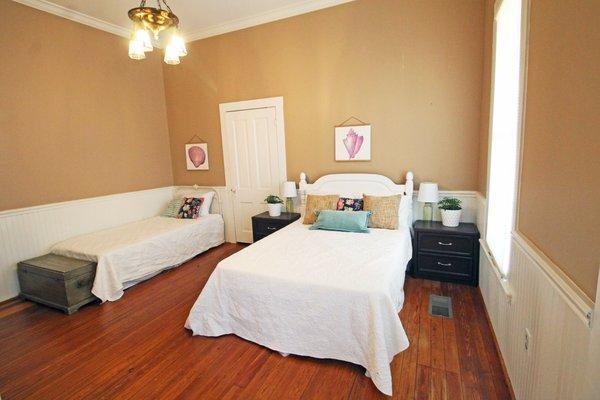 We have downstairs and upstairs bedrooms & bathrooms, including ADA accessible rooms.