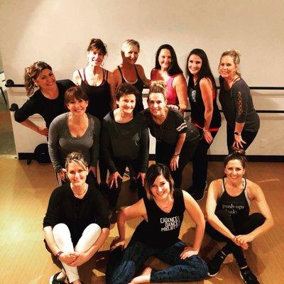 My friends and I at CaDence Dance Project after our ADULT jazz class!