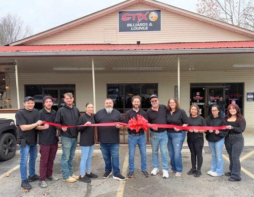 Outside Grand Opening