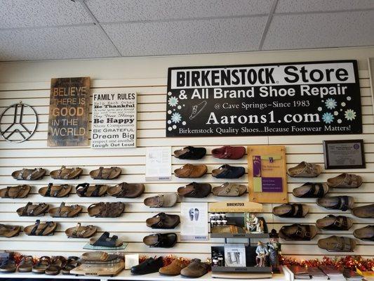 All Brand Shoe Repair, Boot Repair, Birkenstock Sales And Repairs Cave Springs Area St. Peters MO