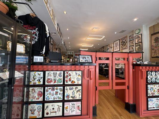 View from front entrance