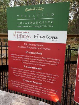 Dress code & no cell phone use makes a unique classy experience!