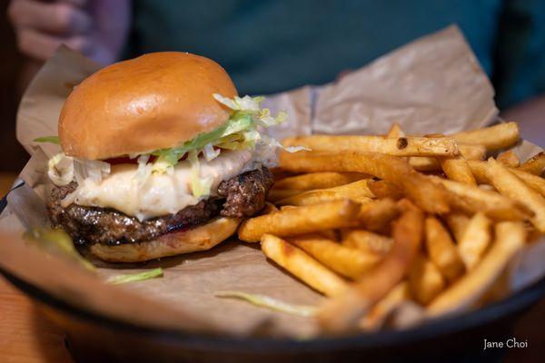 Reuben burger