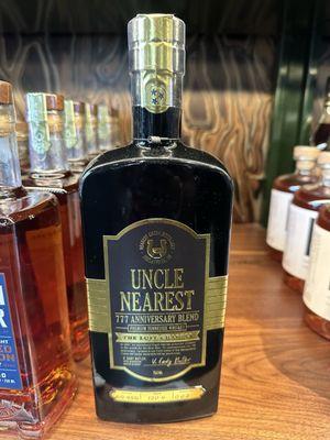 Super rare uncle nearest whiskey. $190