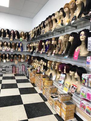 Wigs,wigs,wigs and more wigs
