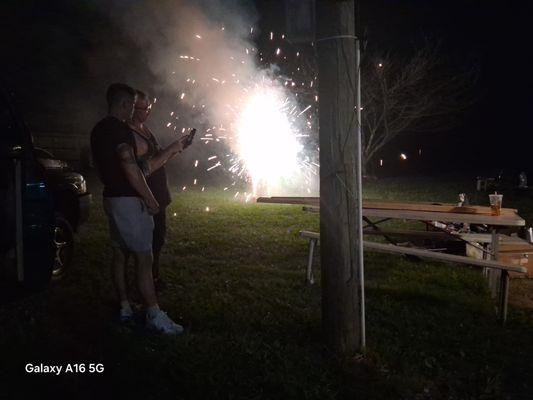 4th of July fire works