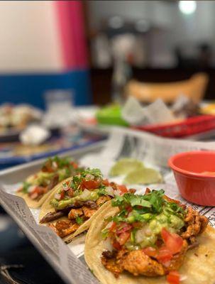 Try our Tacos Locos, the best tacos in town