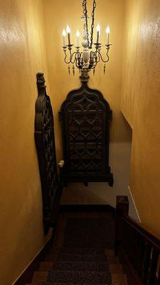 Stairway at The Pritchett Hotel