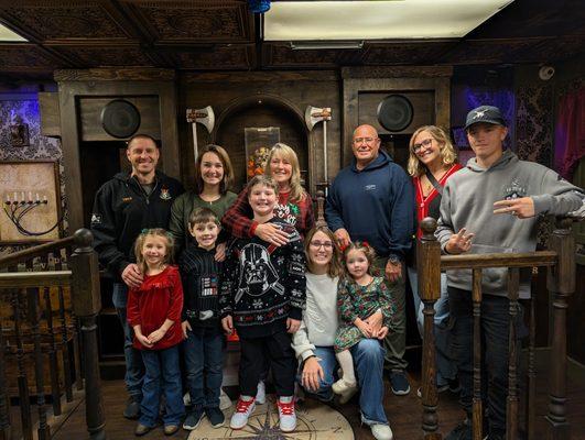 Our team this year was "Home for the Holidays"