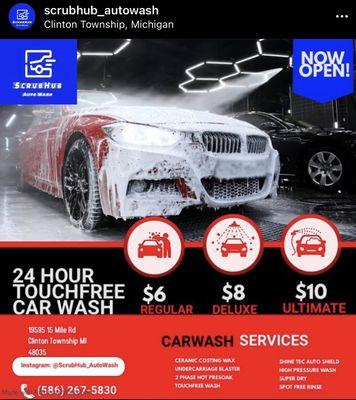 ScrubHub Auto Wash