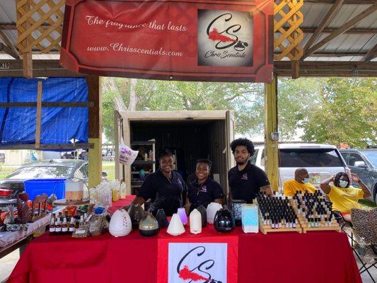 The booth at Ramona Flea Market (K21)