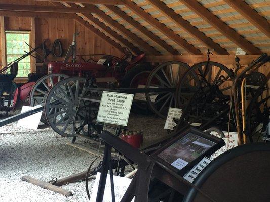 Farm Museum on the grounds of Putnam House.