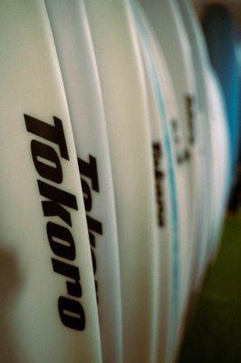 We carry Tokoro surfboards