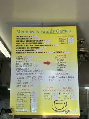 Mendoza's Family Games