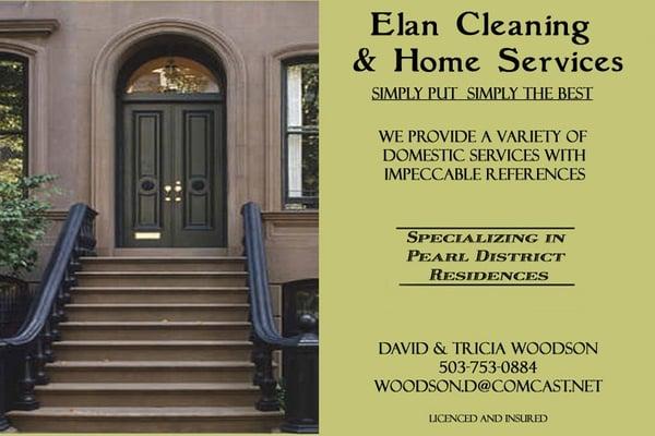 Elan Cleaning and Home Services