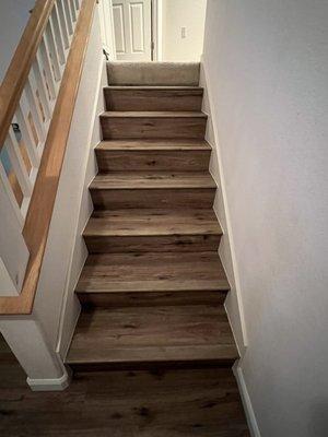 Brand new SPC flooring done by Fernando and team