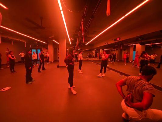 Classes are high intensity, with many participants burning upwards of 500 calories per class.