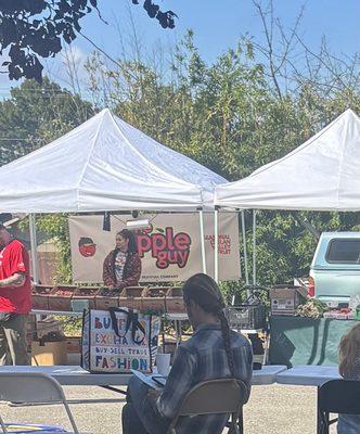 Stand at Delridge Farmers Market