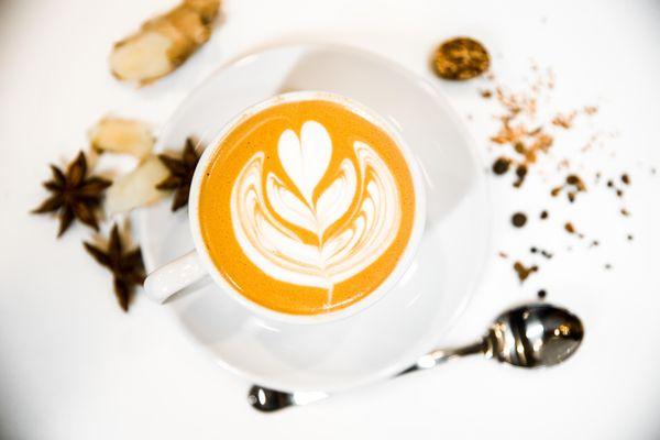 Beautiful latte art!