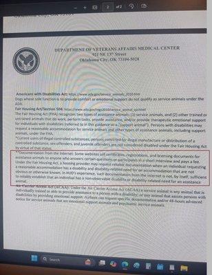 Emotional Support Animals