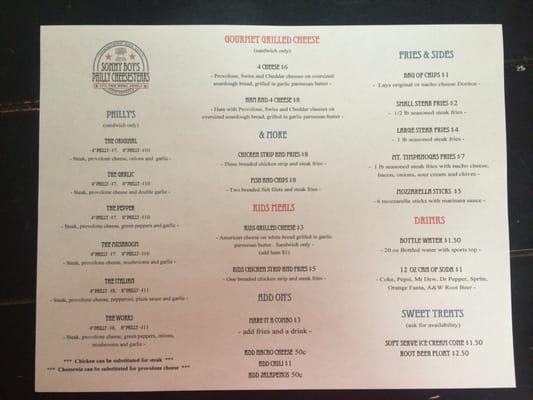 Sonny Boys Philly Cheeseteaks