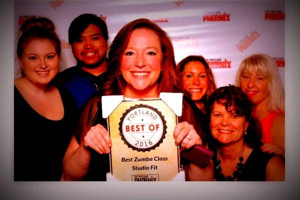 Voted Best Zumba Class in Portland 2016