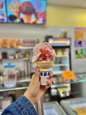 Fresas con crema ($6.46)