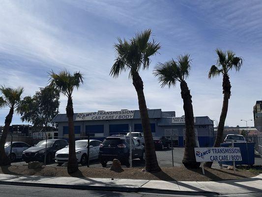 A view of our facilities from the street