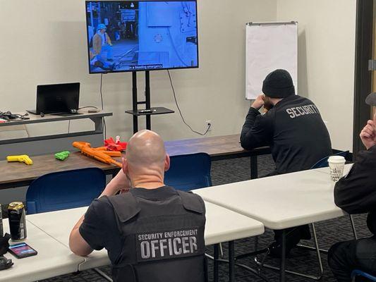 More from the recent AVERT training