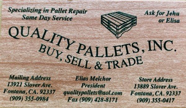 Quality Pallets